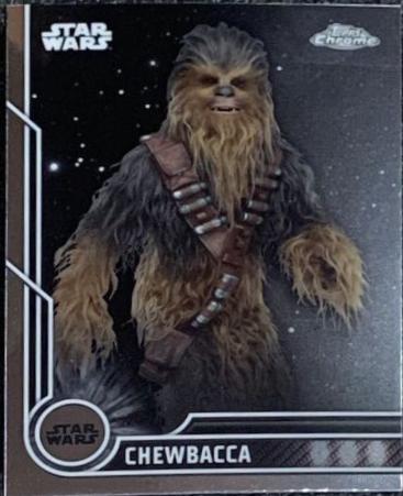Chewbacca #23 Star Wars 2023 Topps Chrome