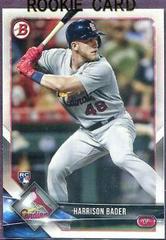 Harrison Bader #42 Baseball Cards 2018 Bowman Prices