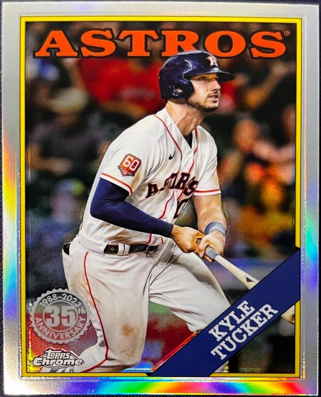 Kyle Tucker #88BC-14 Baseball Cards 2023 Topps Chrome 1988