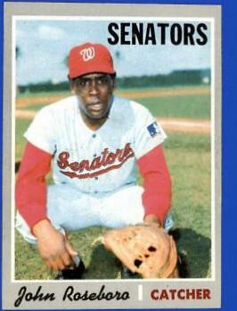 John Roseboro #655 Baseball Cards 1970 Topps