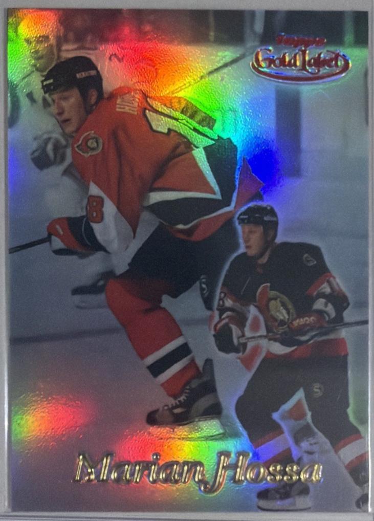 Marian Hossa #64 1999 Topps Gold Label Hockey