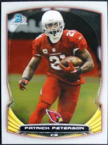 Patrick Peterson #3 Football Cards 2014 Bowman Chrome