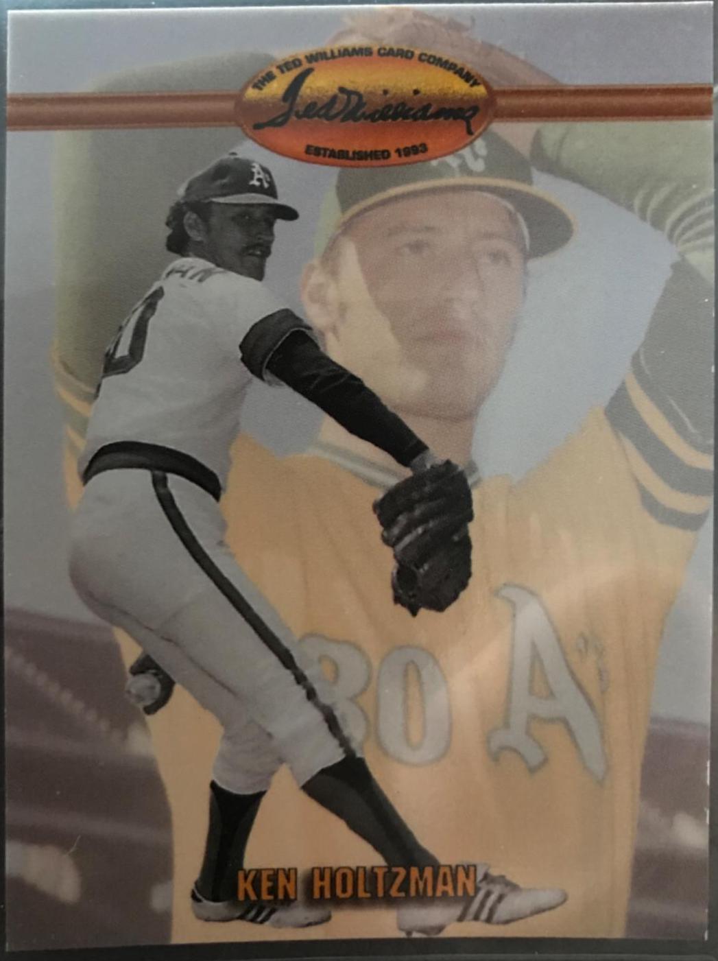 Ken Holtzman #45 Baseball Cards 1993 Ted Williams Co