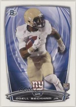 Odell Beckham Jr. #8 Football Cards 2014 Bowman Rookies