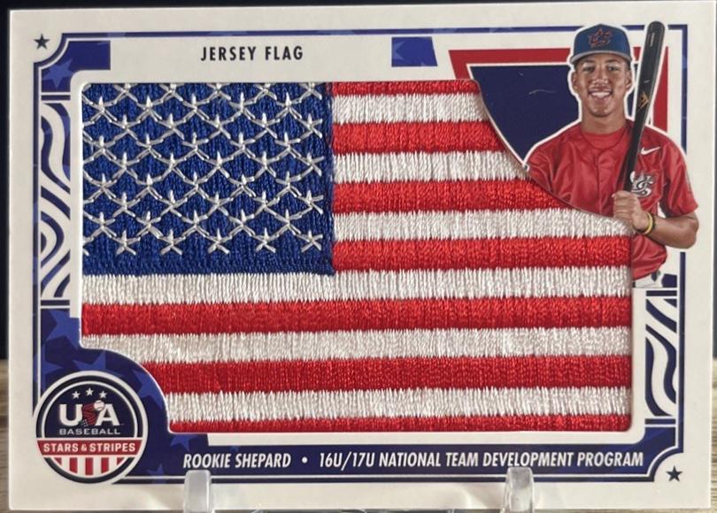 Rookie Shepard [USA Flag Patch] #JM-SHE