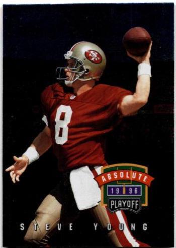 Steve Young #7 Football Cards 1996 Playoff Absolute