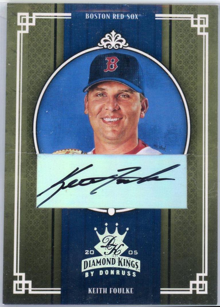 Keith Foulke #40 Baseball Cards 2005 Donruss Diamond Kings