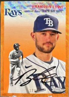 Brandon Lowe [Orange Wave Refractor] #375