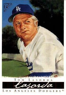 Tom Lasorda #7 Baseball Cards 2003 Topps Gallery HOF