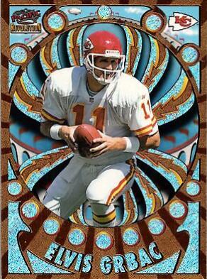 Elvis Grbac #68 1997 Pacific Revolution Football