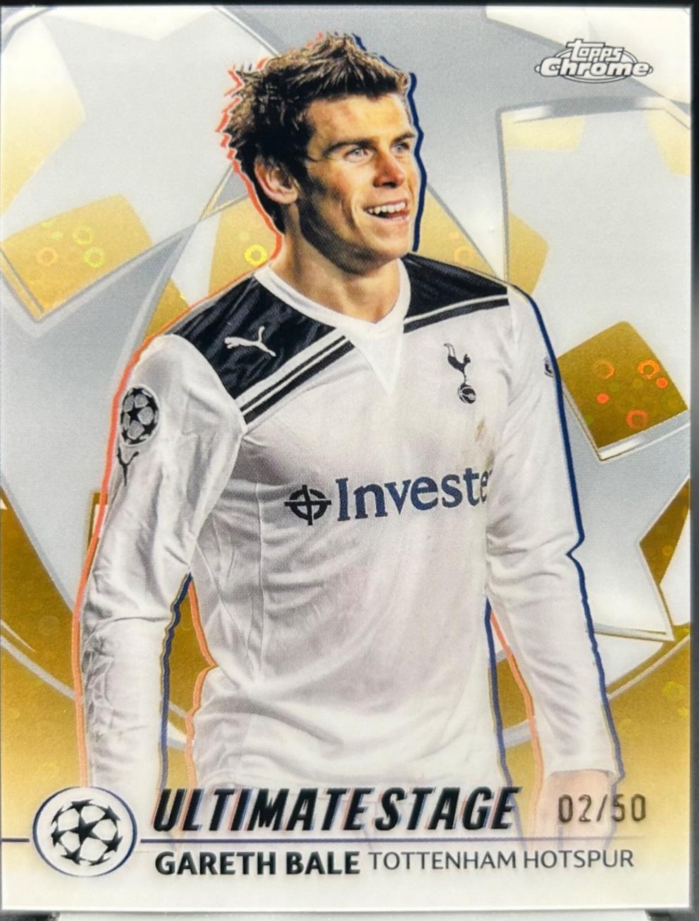 Gareth Bale [Gold] #US-19 Prices | 2025 Topps UEFA Ultimate Stage