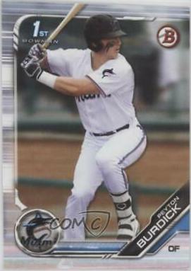 Peyton Burdick #BD-74 Baseball Cards 2019 Bowman Draft