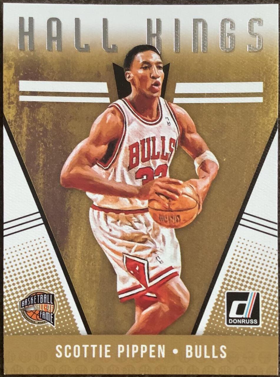 Scottie Pippen #21 Basketball Cards 2018 Panini Donruss Hall Kings