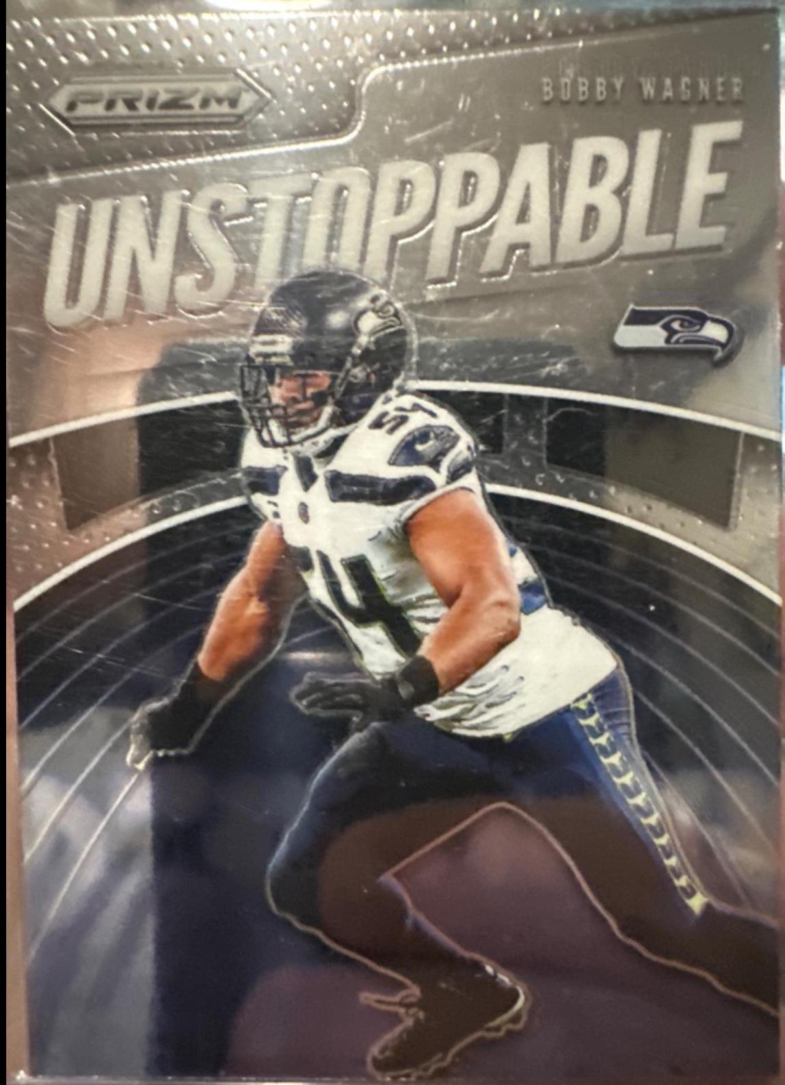 Bobby Wagner #UN-BW Football Cards 2019 Panini Prizm Unstoppable