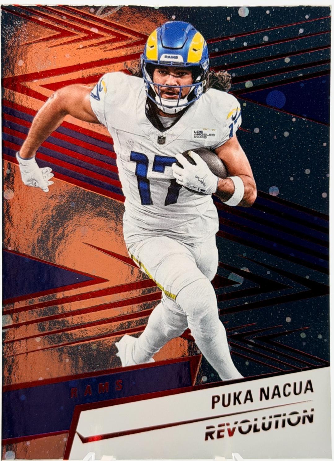 Puka Nacua [Red Cosmo] #25 Prices | 2025 Panini Revolution | Football Cards