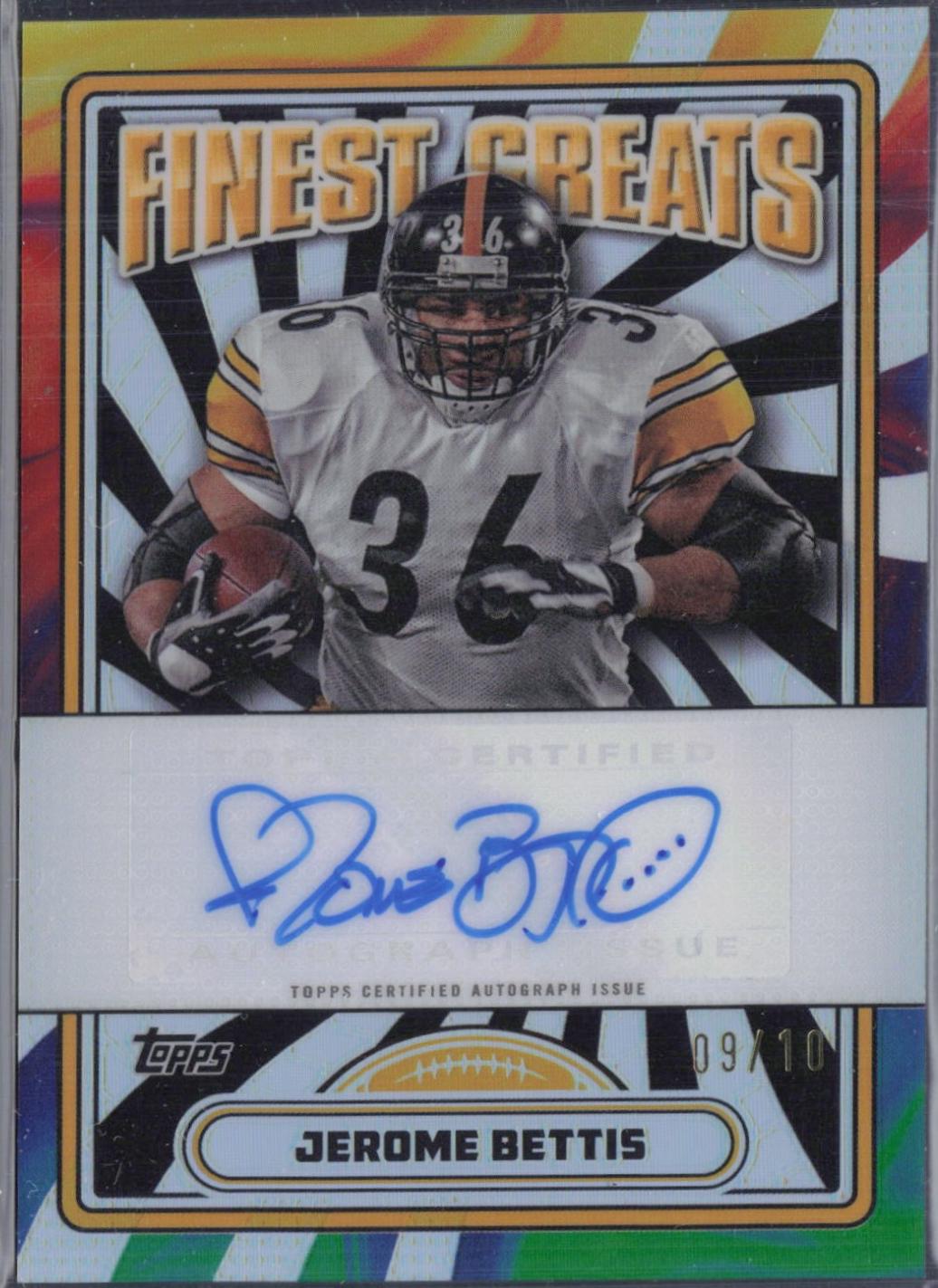 Jerome Bettis [Oil Spill Refractor] #FG-JB