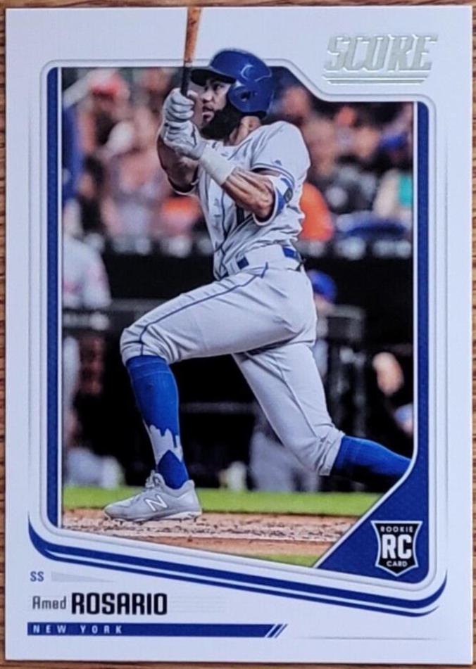 Amed Rosario #3 Baseball Cards 2018 Panini Chronicles Score