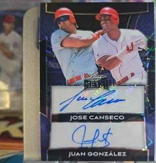 Jose Canseco / Juan Gonzalez