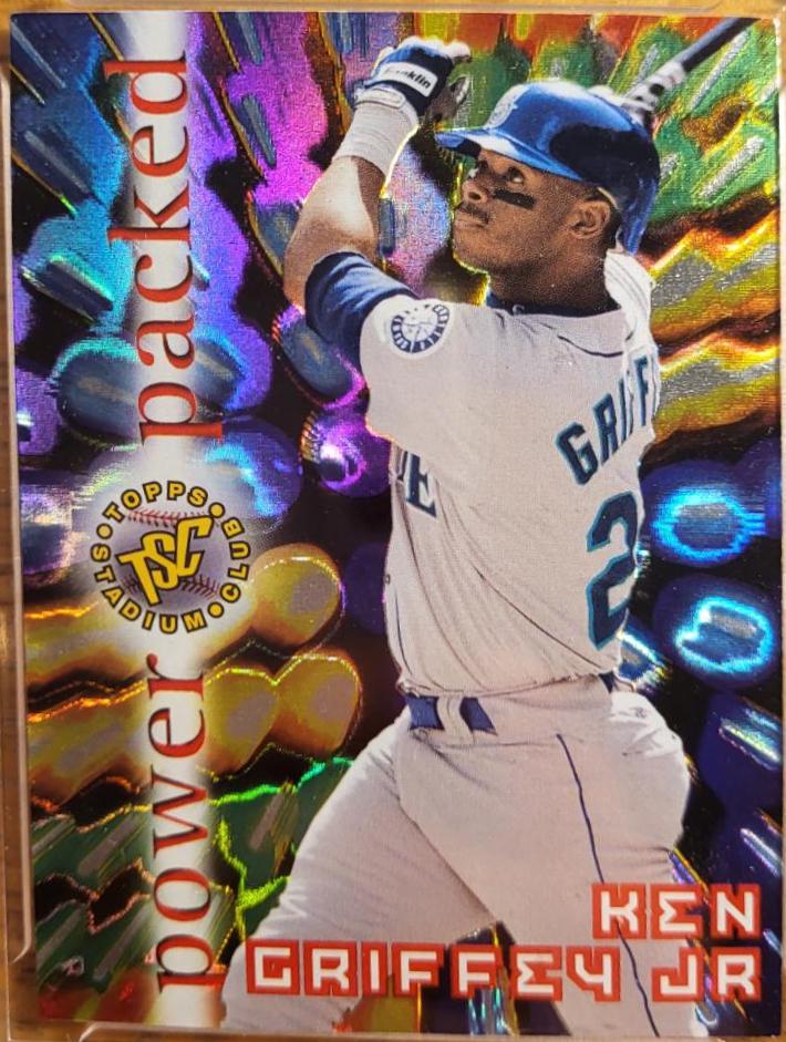 Ken Griffey Jr #PP6 Baseball Cards 1996 Stadium Club Power Packed