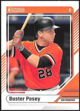 Buster Posey #97 Baseball Cards 2024 Donruss