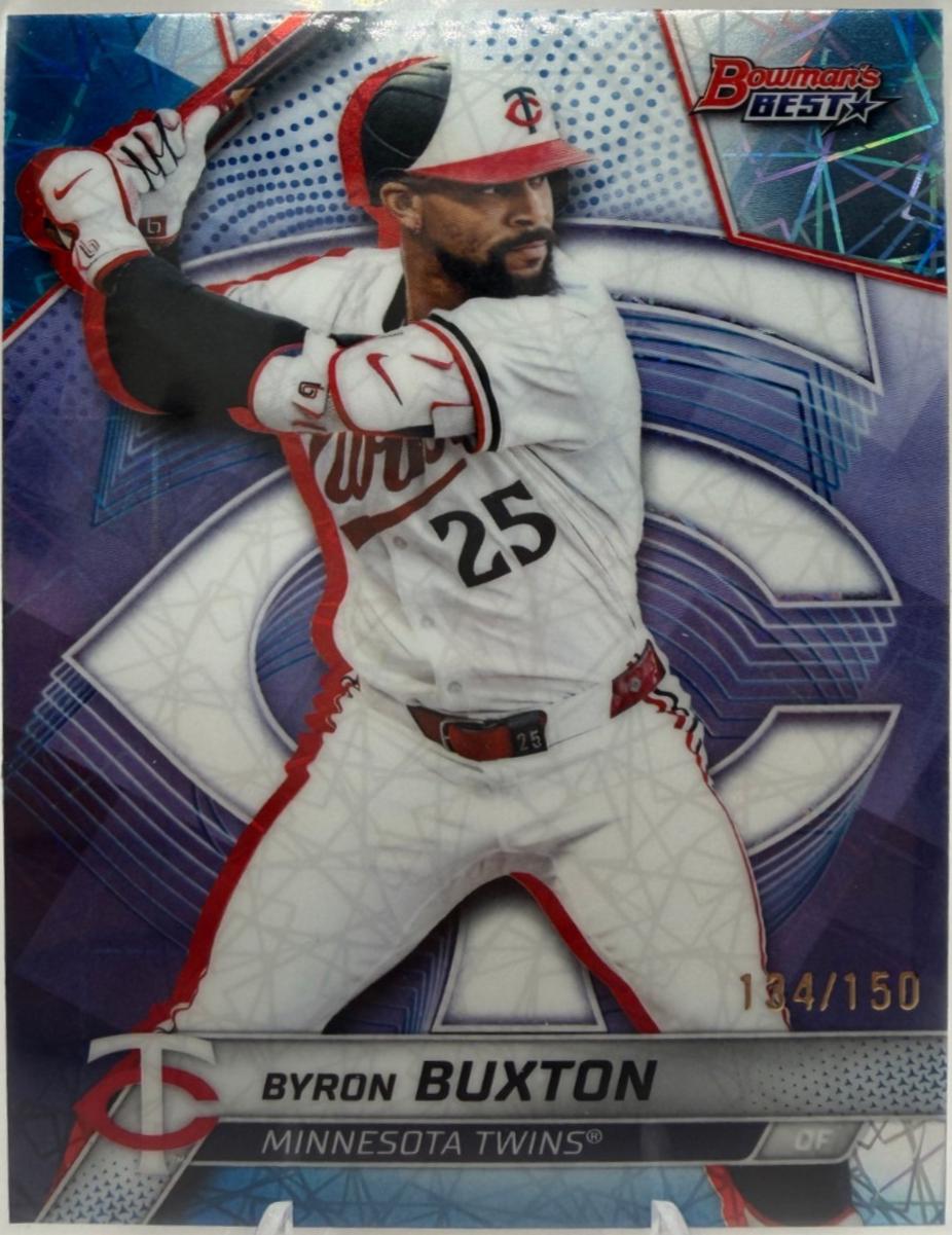 Byron Buxton [Blue Lazer Refractor] #48