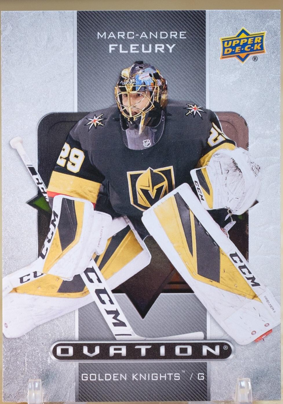Marc-Andre Fleury #O-24 Hockey Cards 2020 Upper Deck Ovation