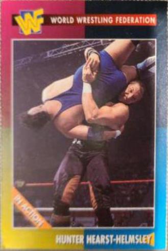Hunter Hearst Helmsley #62 Wrestling Cards 1995 WWF Magazine
