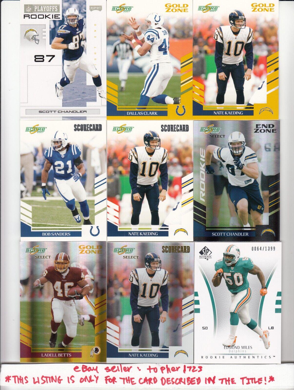 Nate Kaeding [Gold Zone] #288