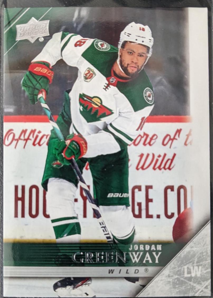 Jordan Greenway #T-35 Hockey Cards 2020 Upper Deck 2005-06 Tribute