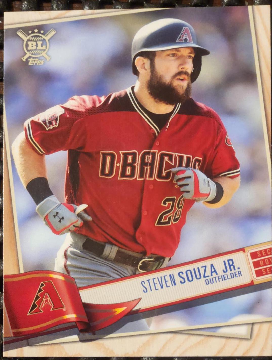 Steven Souza Jr #30 Baseball Cards 2019 Topps Big League