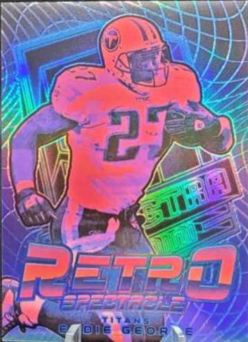 Eddie George #RS-13 Football Cards 2022 Panini Spectra Retro Spectacle