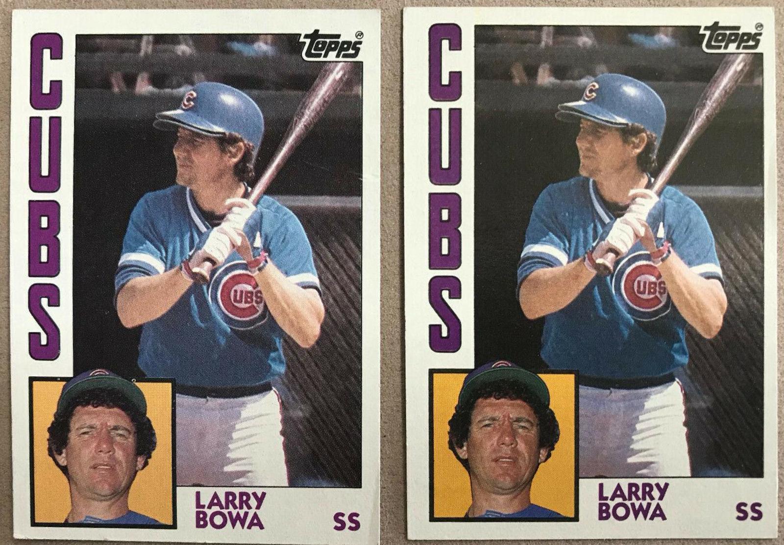Larry Bowa #757 Baseball Cards 1984 Topps