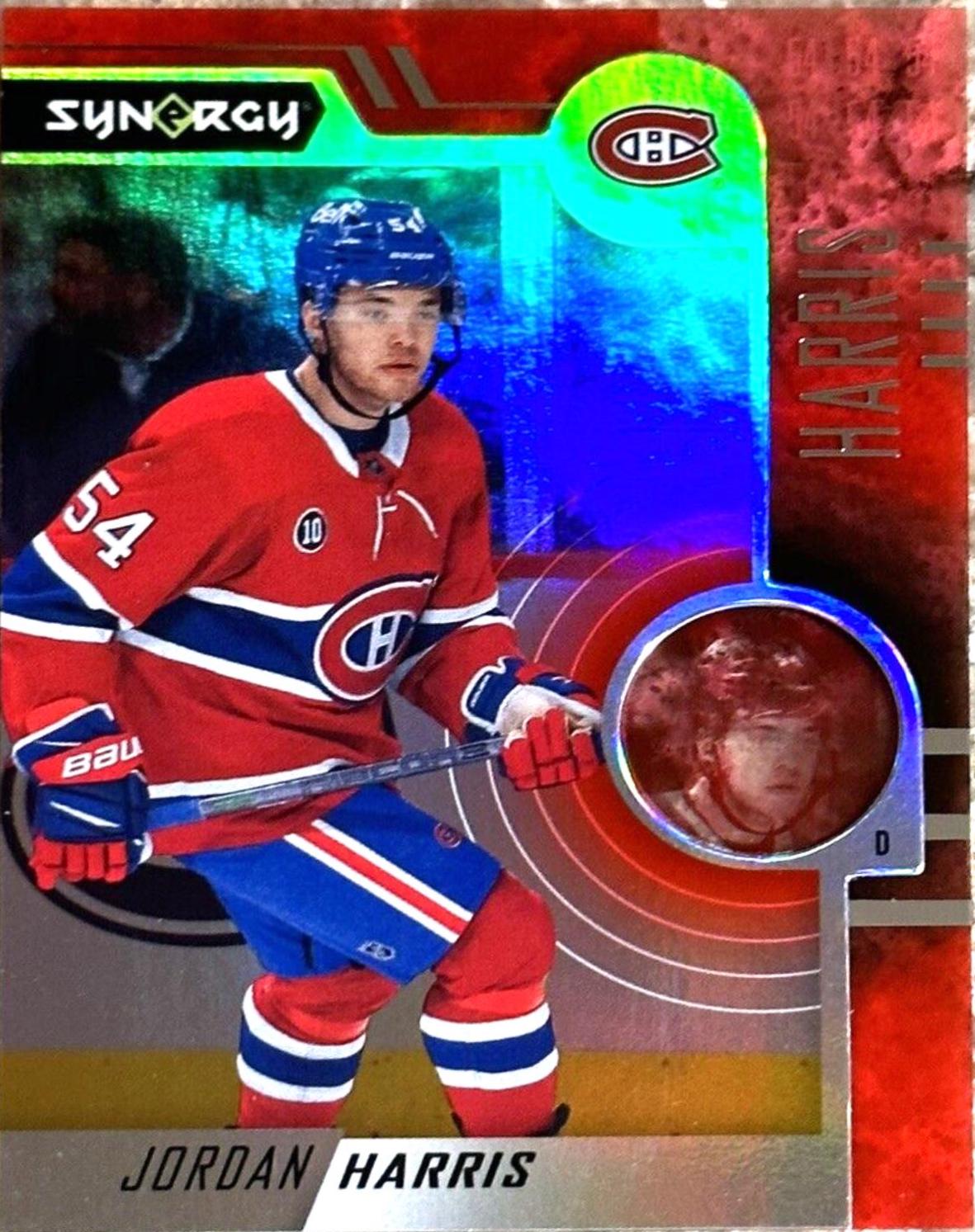 Jordan Harris #91 2022-23 Upper Deck Synergy Hockey