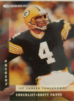 Brett Favre #227 1997 Donruss Football