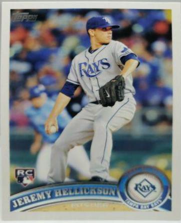 Jeremy Hellickson #165 Baseball Cards 2011 Topps