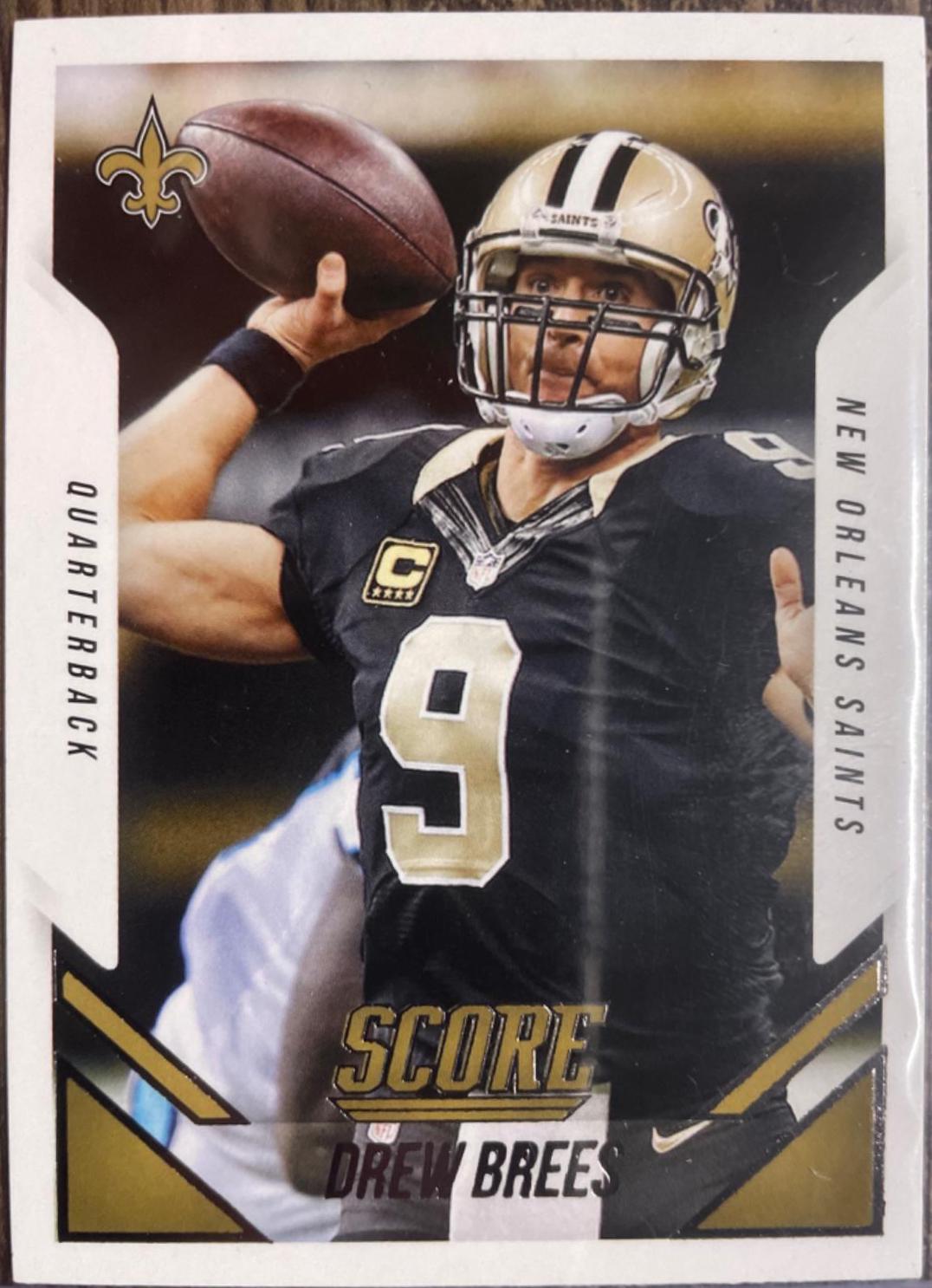 Drew Brees #29 2015 Panini Score Football