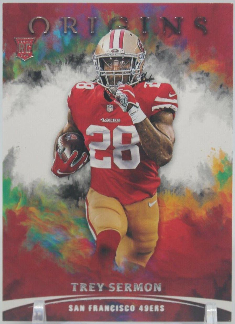 Trey Sermon #129 Football Cards 2021 Panini Origins