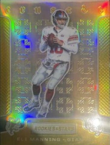 Eli Manning #10 Football Cards 2016 Panini Rookies & Stars Crusade