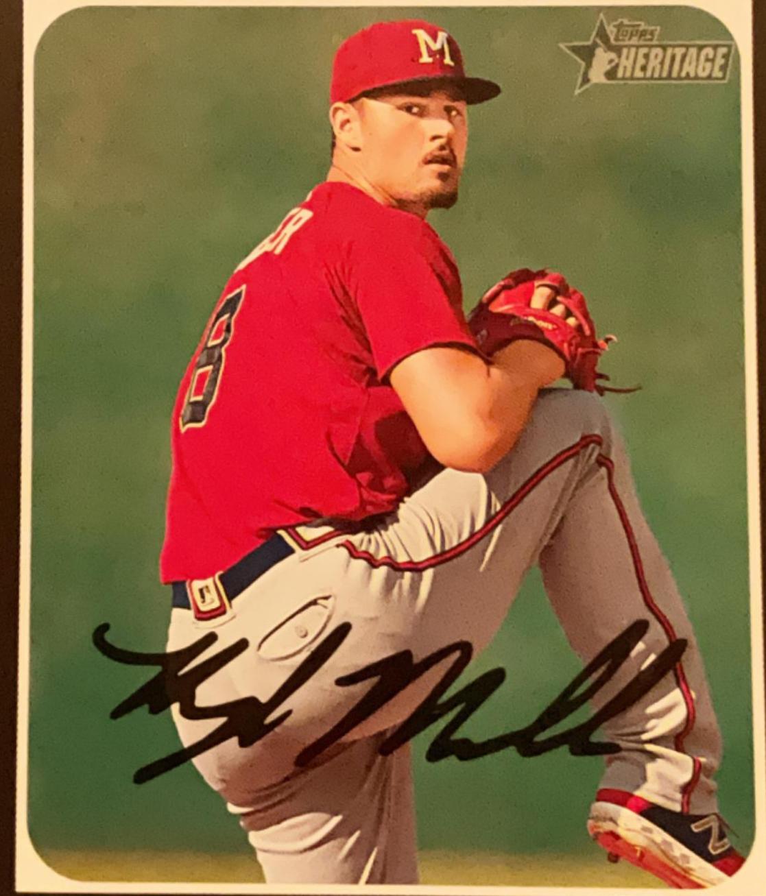 Kyle Muller #79 Baseball Cards 2020 Topps Heritage Minor League