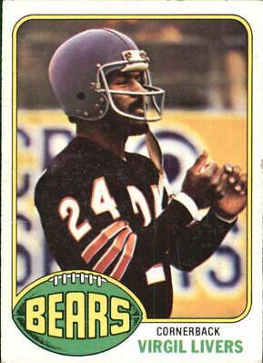 Virgil Livers #59 Football Cards 1976 Topps