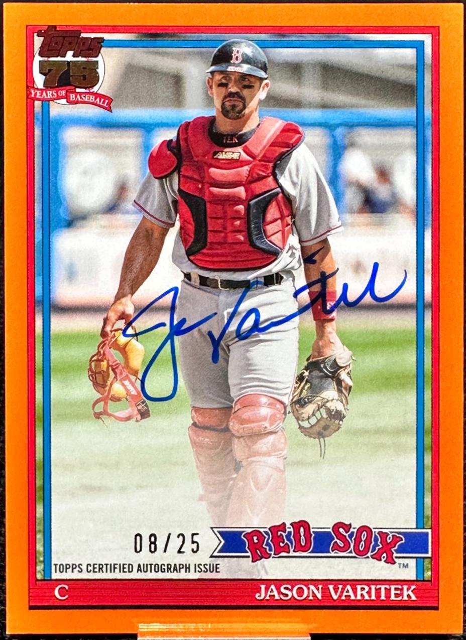 Jason Varitek [Orange] #91A-JV