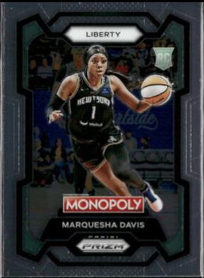 Marquesha Davis #42 Basketball Cards 2024 Panini Prizm Monopoly WNBA