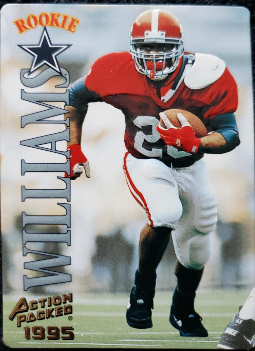 Sherman Williams #125 Football Cards 1995 Action Packed