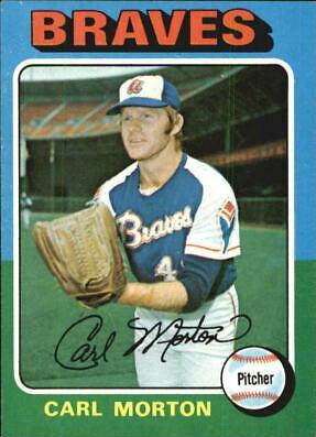 Carl Morton #237 Baseball Cards 1975 Topps