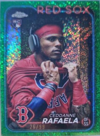 Ceddanne Rafaela [Green Speckle Refractor Image Variation] #118