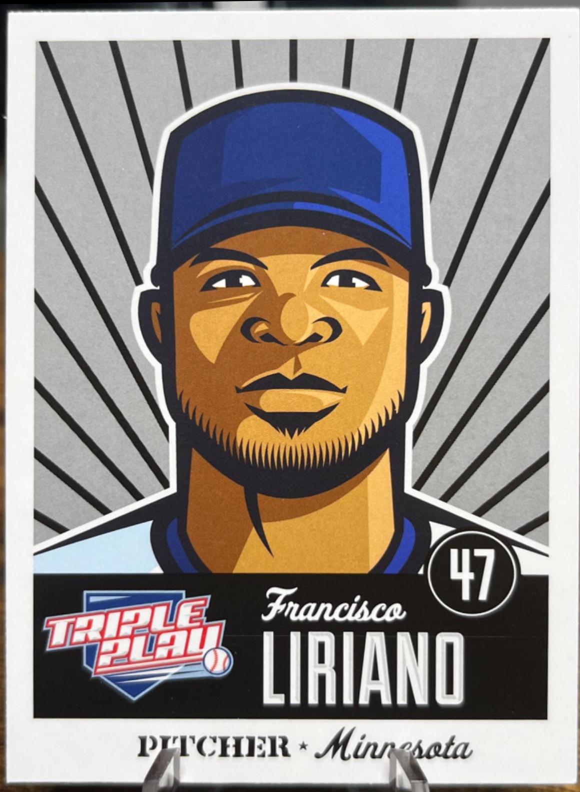 Francisco Liriano #49 Baseball Cards 2012 Panini Triple Play