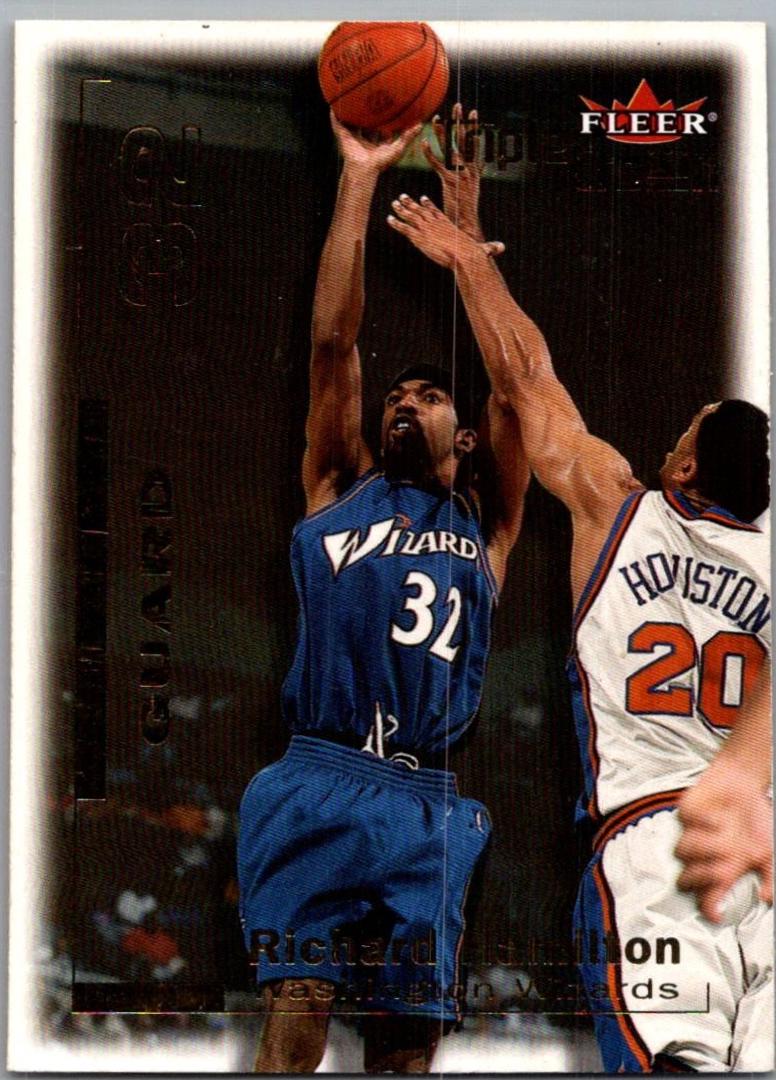 Richard Hamilton #57 2000-01 Fleer Triple Crown Basketball