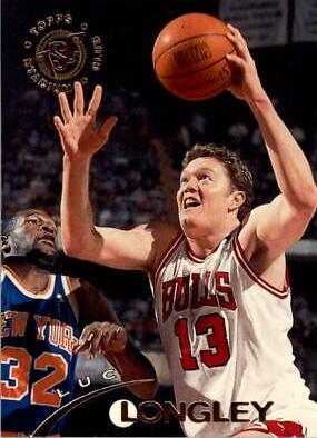 Luc Longley #120 Basketball Cards 1994 Stadium Club