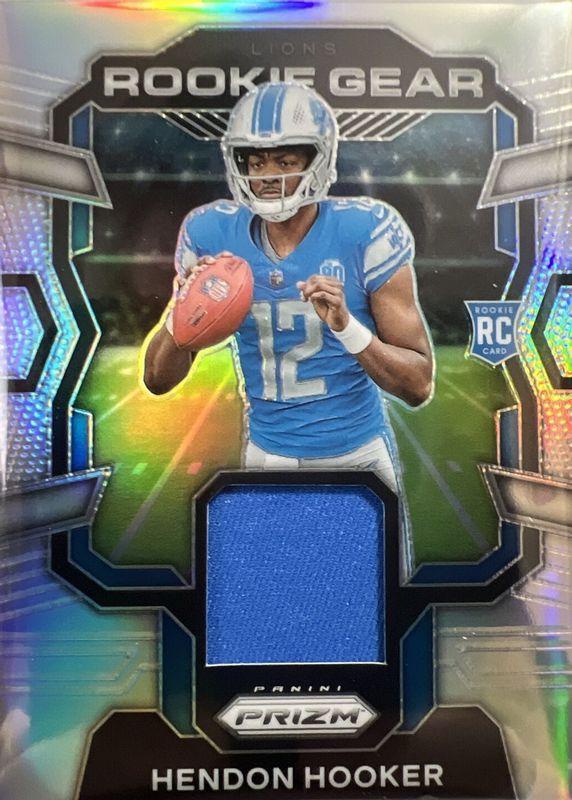 Hendon Hooker #RG-HH Football Cards 2023 Panini Prizm Rookie Gear