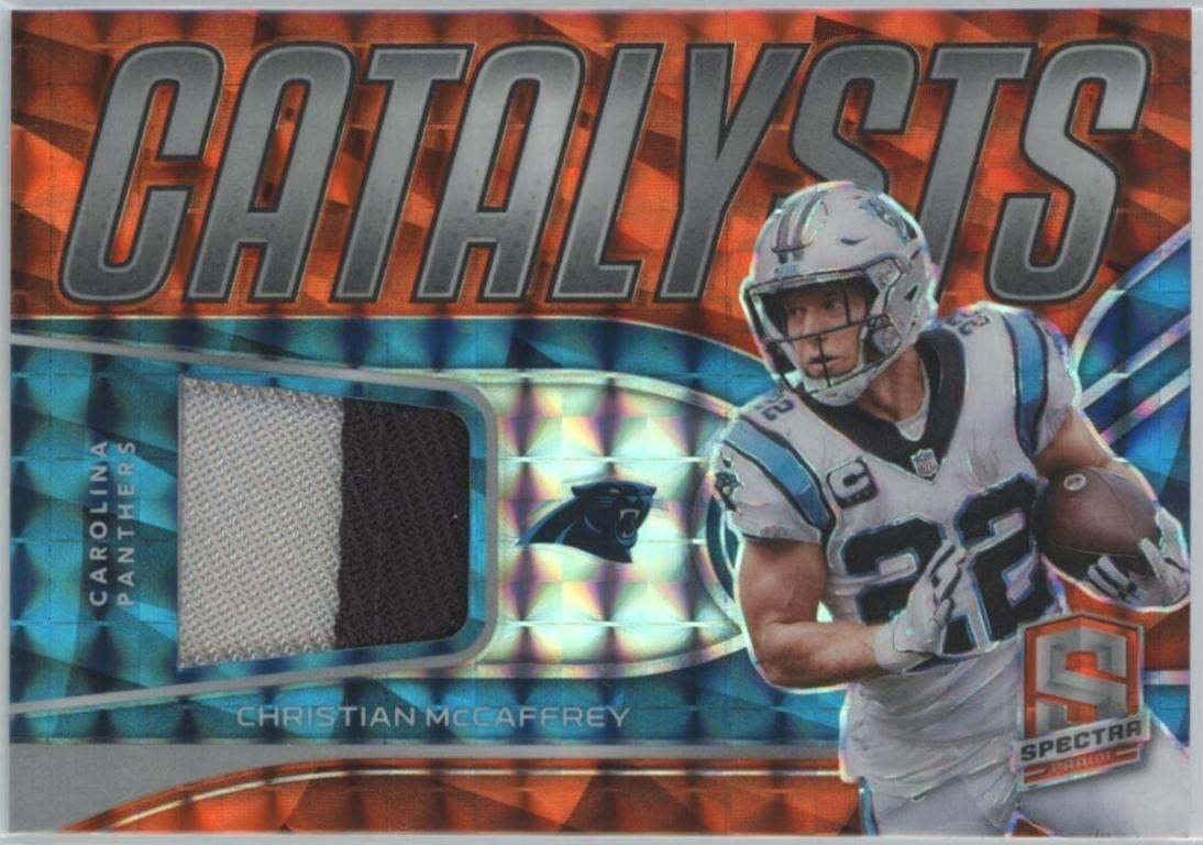 Christian McCaffrey [Neon Orange] #CAT-CMC